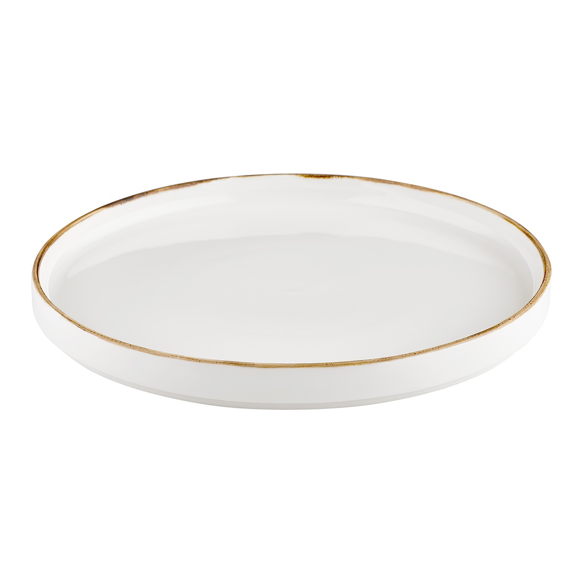 Тарелка мелкая с бортом d230мм фарфор Gleam By Bone HA-GL-HL-23-RD