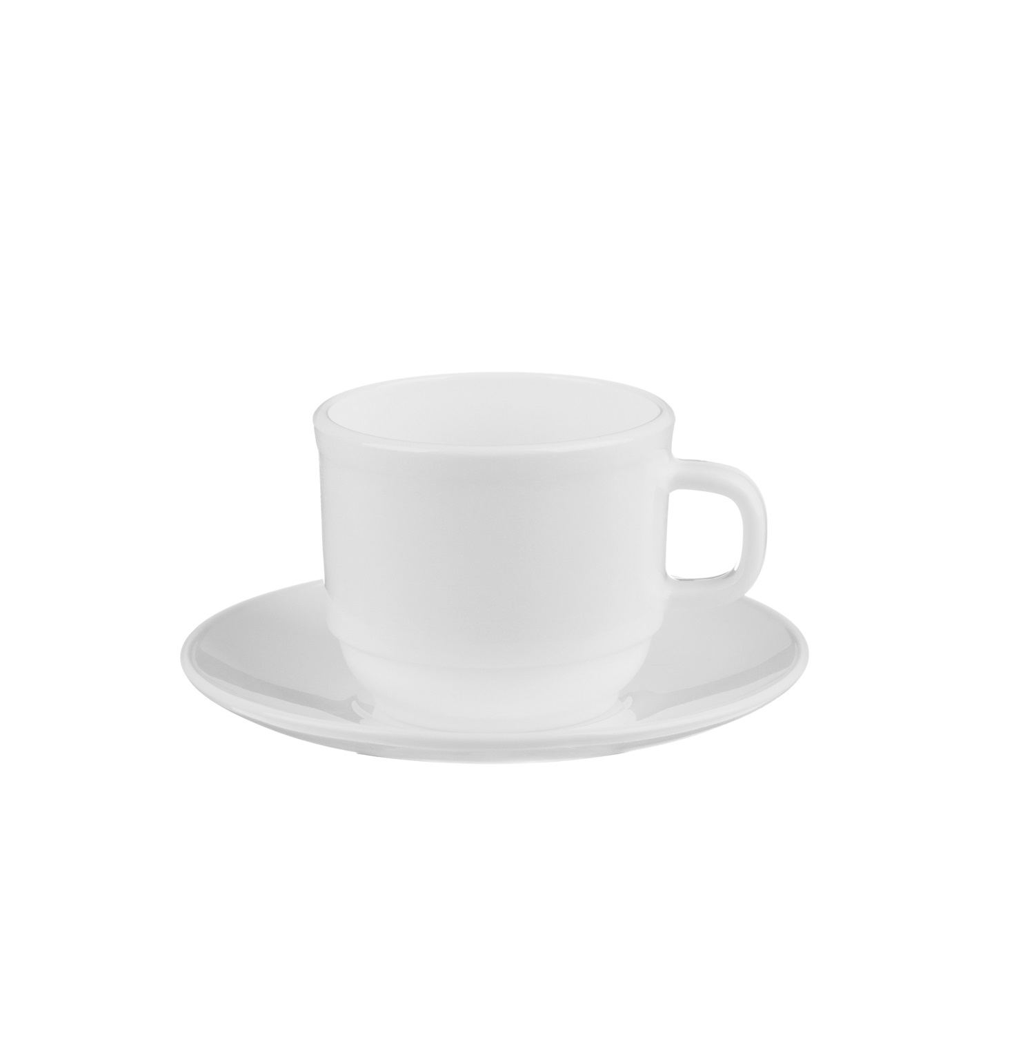 Чайная пара 250мл Бьянко Millimi стеклокерамика