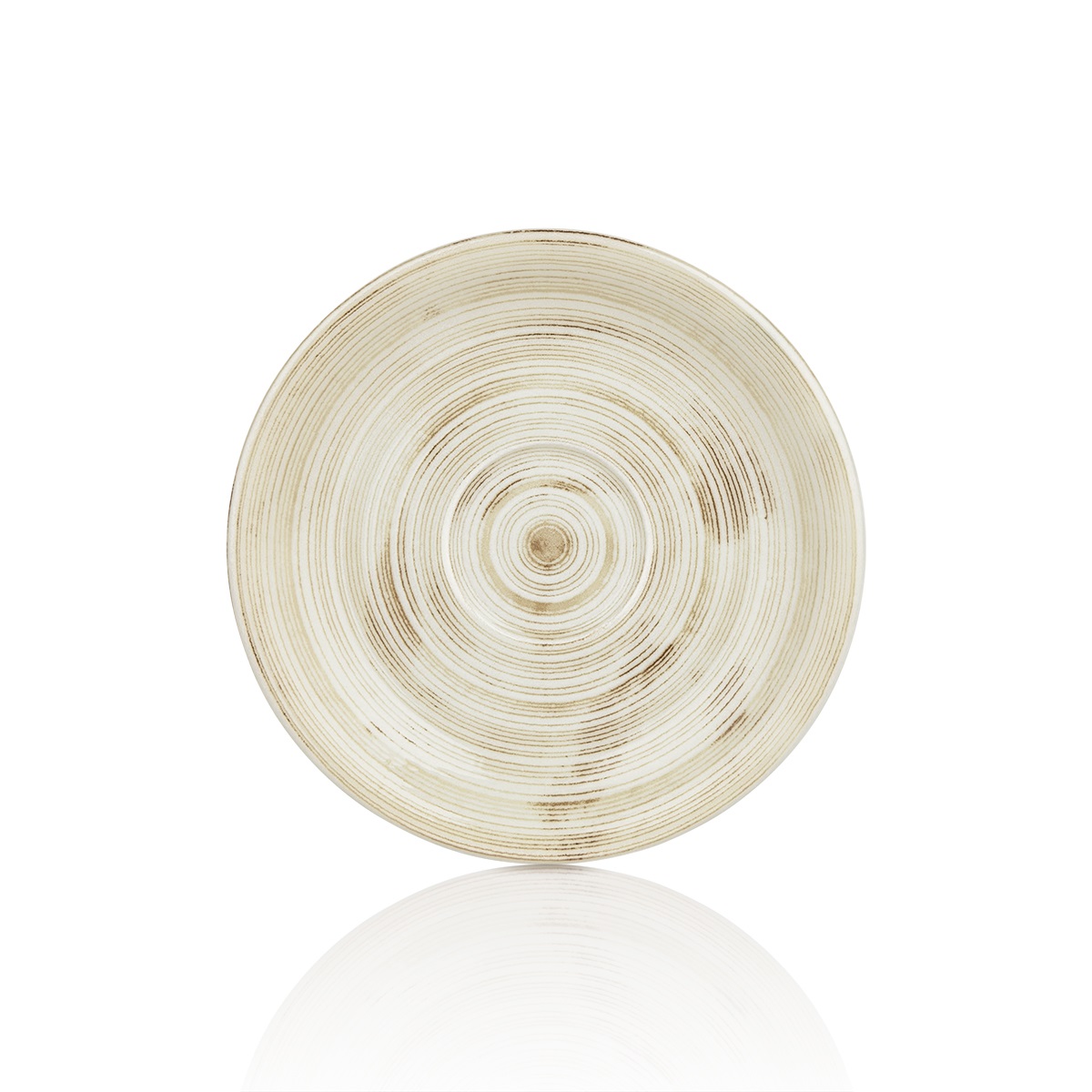 Блюдце чайное d160мм, фарфор Falme Brown By Bone TN-FB-ZT-01-CT