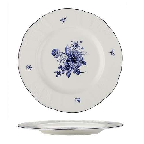 Тарелка десертная d210мм,коллекция "Голубой цветок" P.L. Proff Cuisine