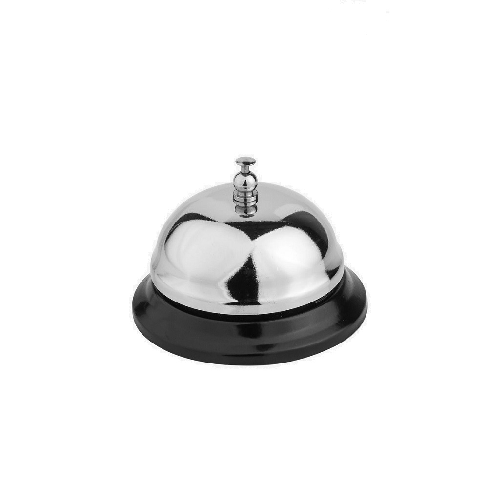 Звонок настольный d75мм h60мм хром