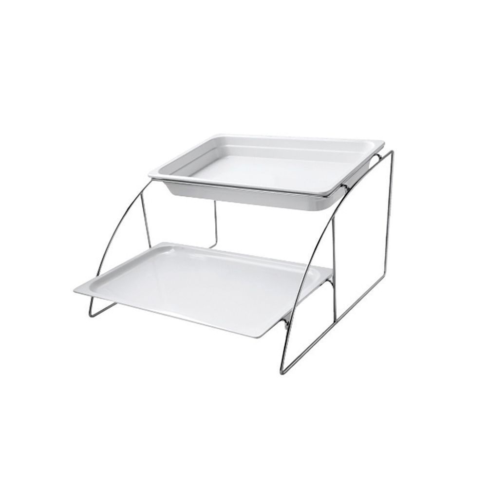 Подставка для  гастроемкостей  1/1 металл 2 уровня