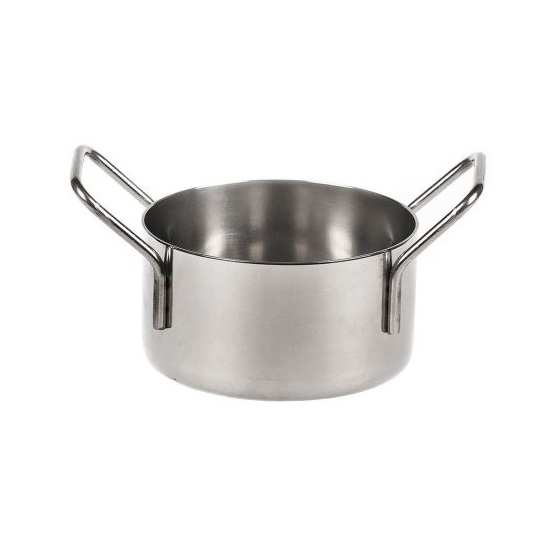 Кастрюля для подачи 350мл d110мм нержавеющая сталь
