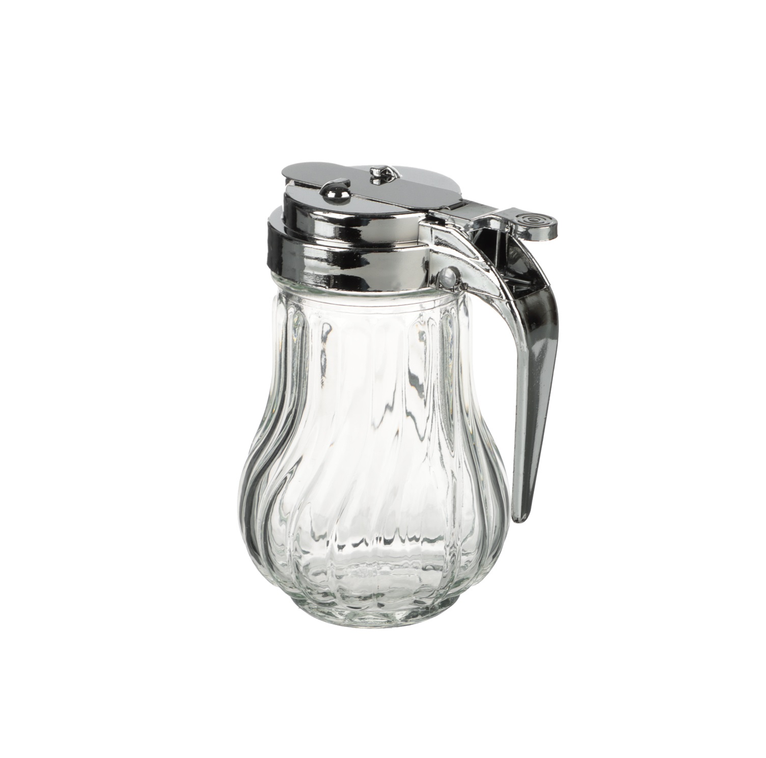 Сахарница с дозатором 150мл стекло/пластик VETTA