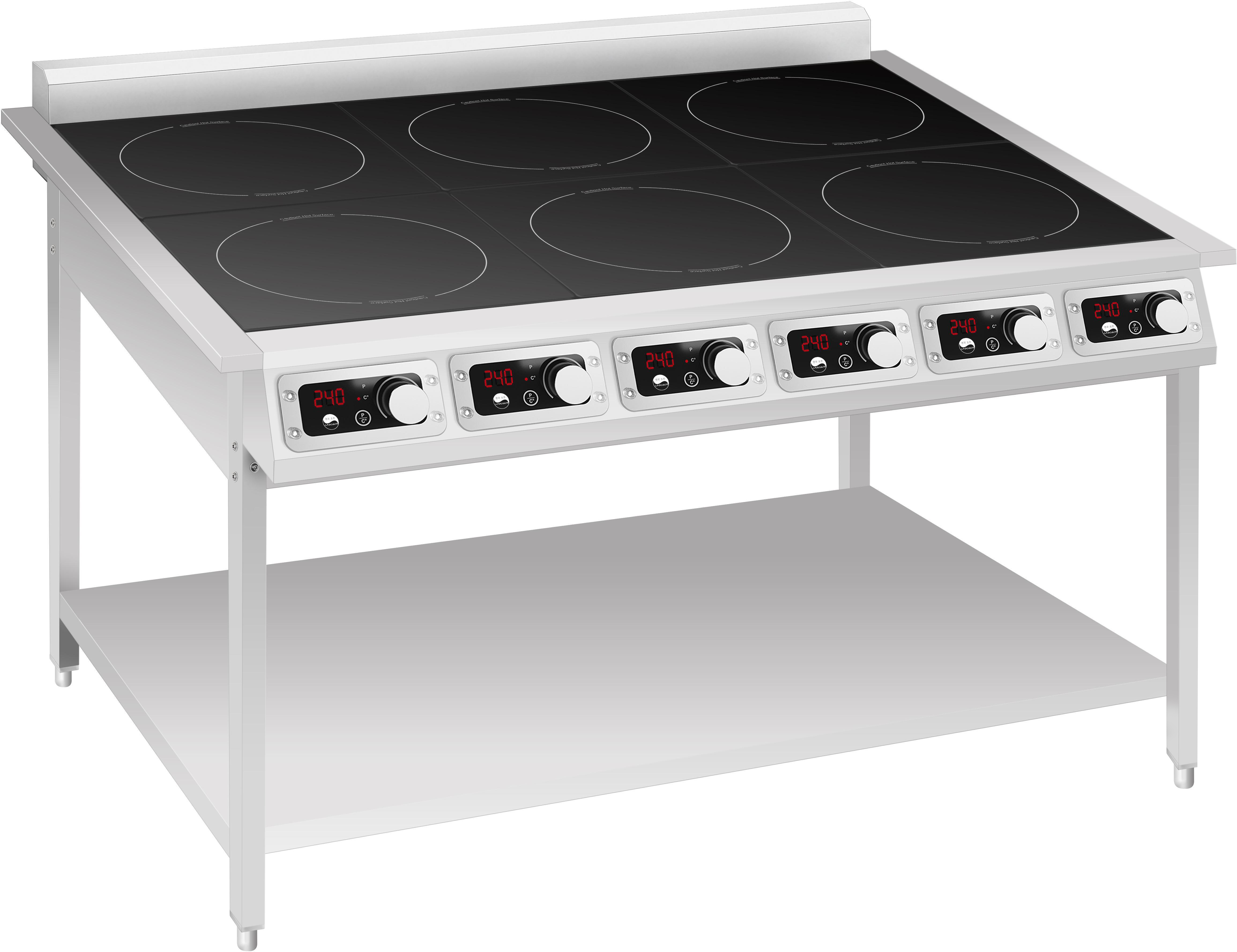 Плита индукционная 6-конфор. на подставке Indokor IN3500-6PRO Южная Корея