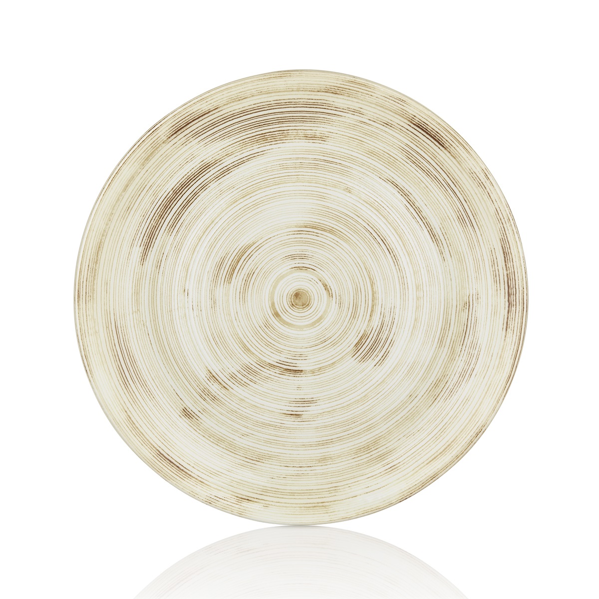 Тарелка круглая d270мм фарфор Falme Brown By Bone TN-FB-ZT-27-DZ