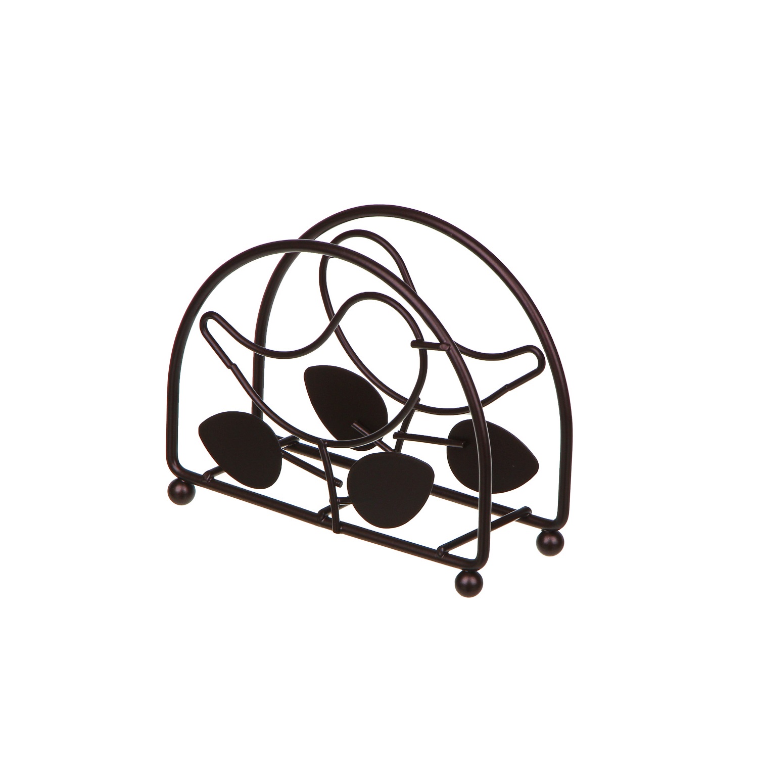 Салфетница 135х55х110мм "Птицы" сталь VETTA