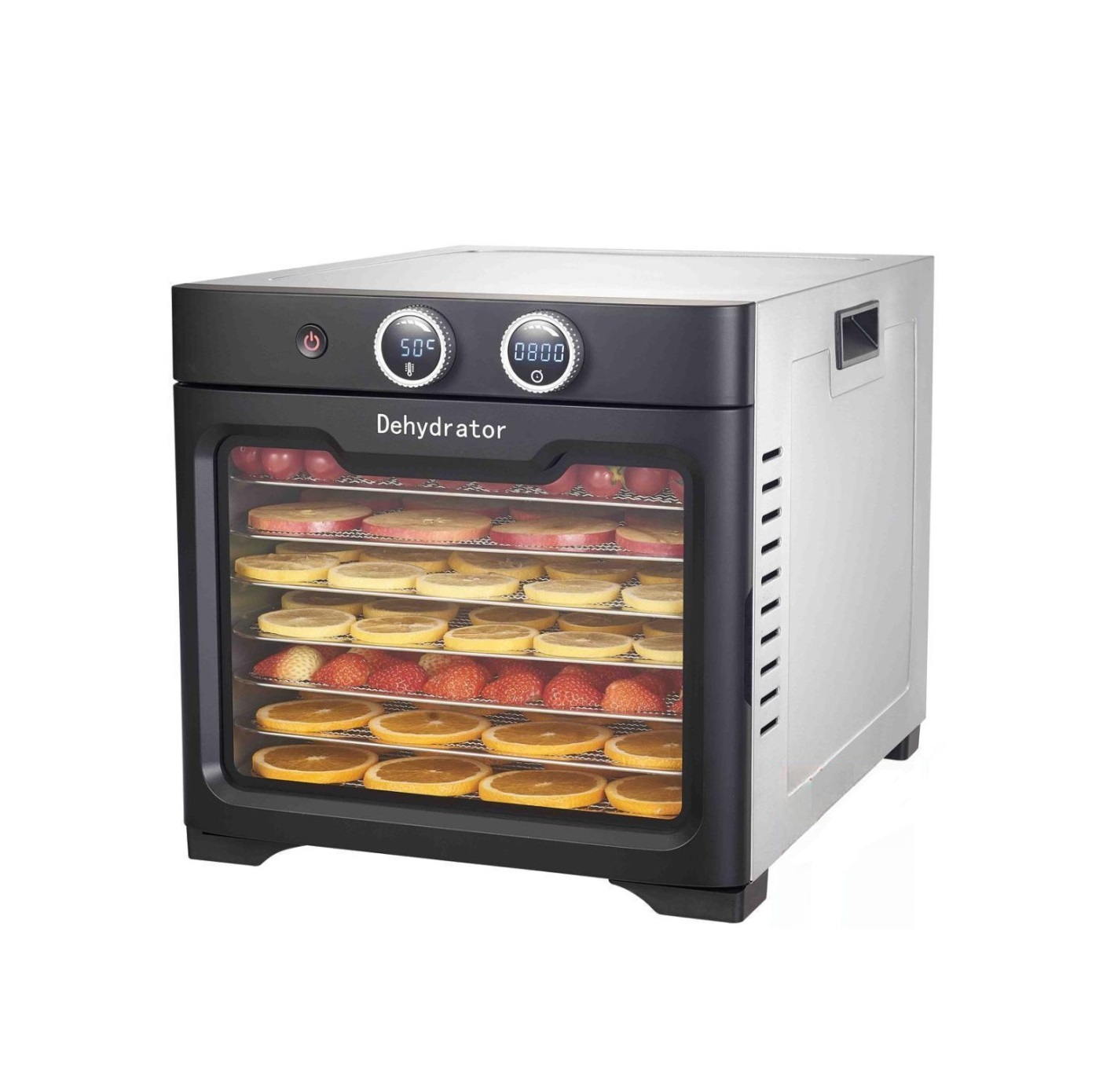 Дегидратор-сушилка AIRHOT FD-8 GLASS-DM 8 уровней 318x318мм