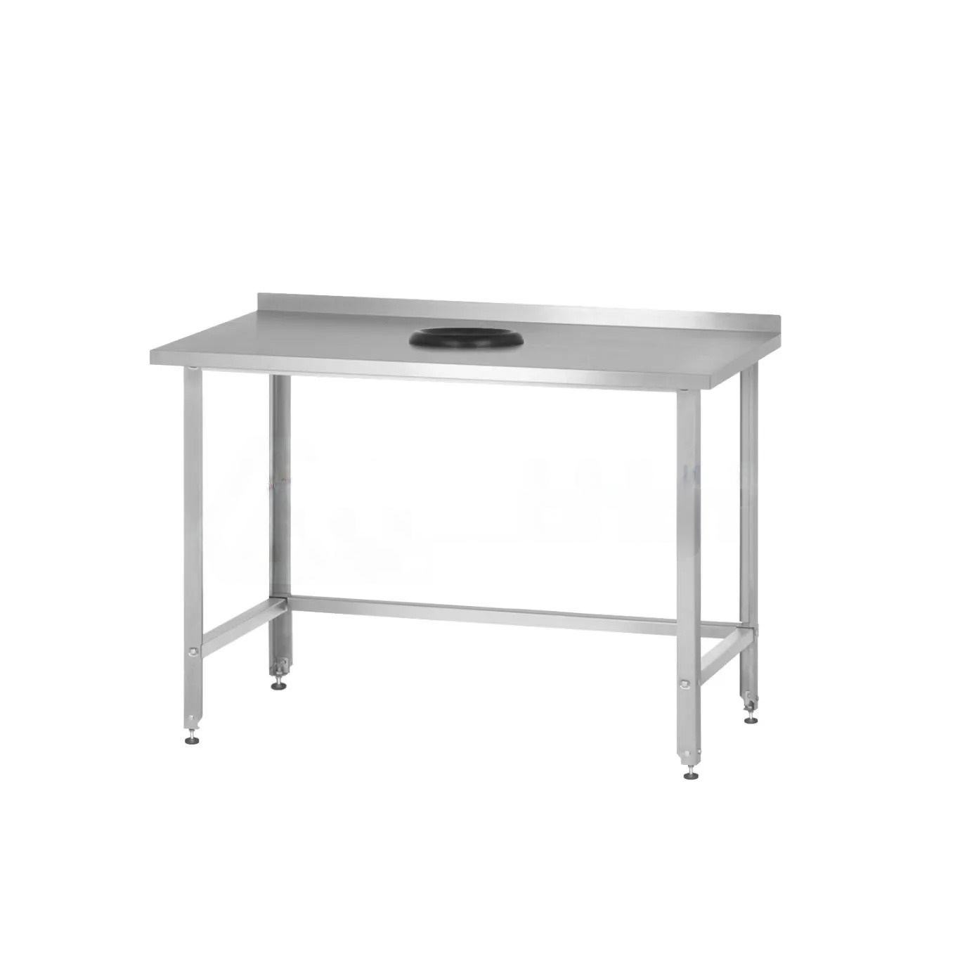 Стол призводственный для сбора отходов 1200х600х870мм с бортом