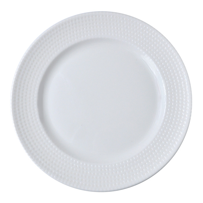 Тарелка d230мм Белый Пьюре Дот Bonna /1/12/972/