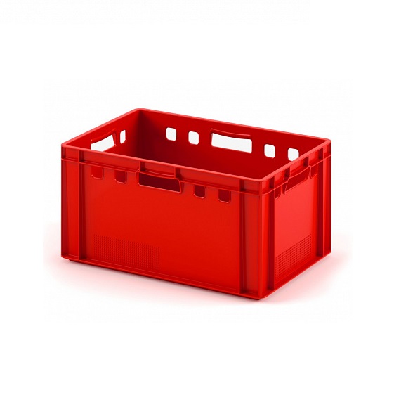 Ящик 600х400х300мм сплошной, штабелируемый, морозостойкий