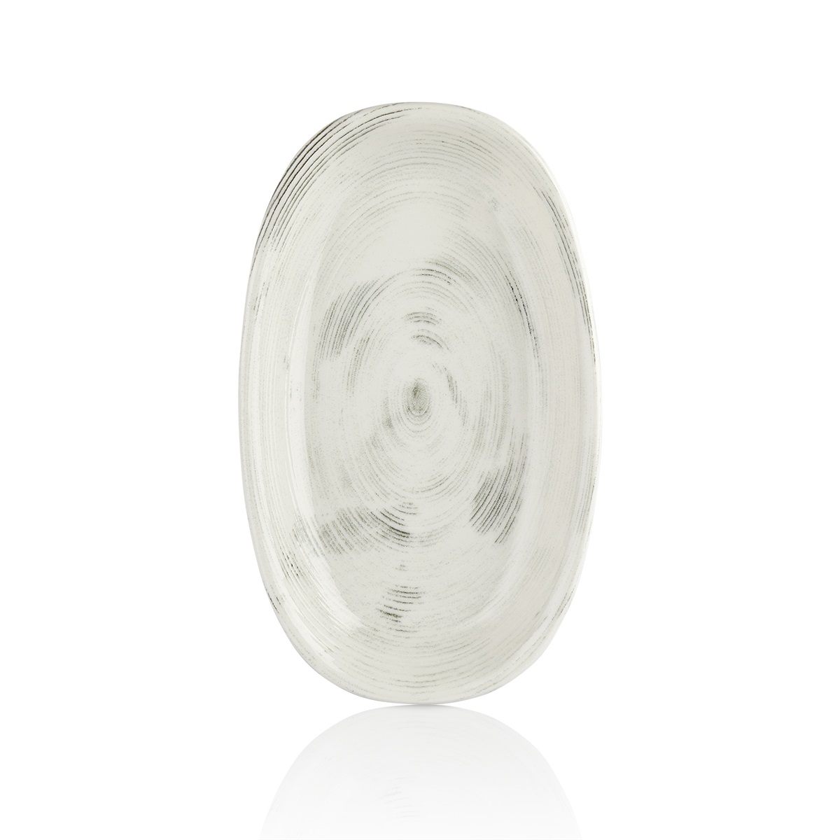 Блюдо овальное 290х170мм фарфор Falme Grey By Bone TN-FG-ZT-29-OV