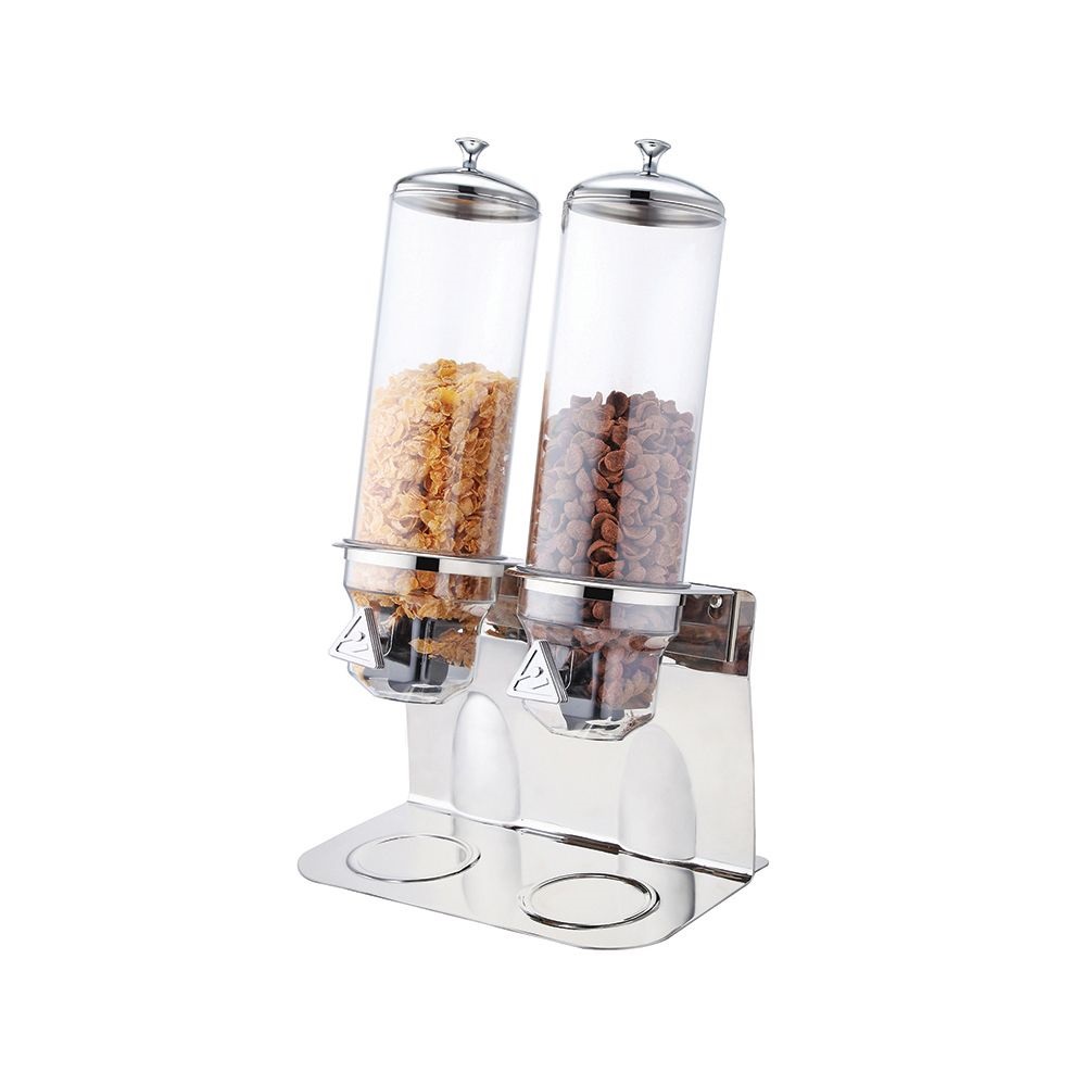 Диспенсер для сыпучих продуктов 2 емкости по 4 литра Sunnex