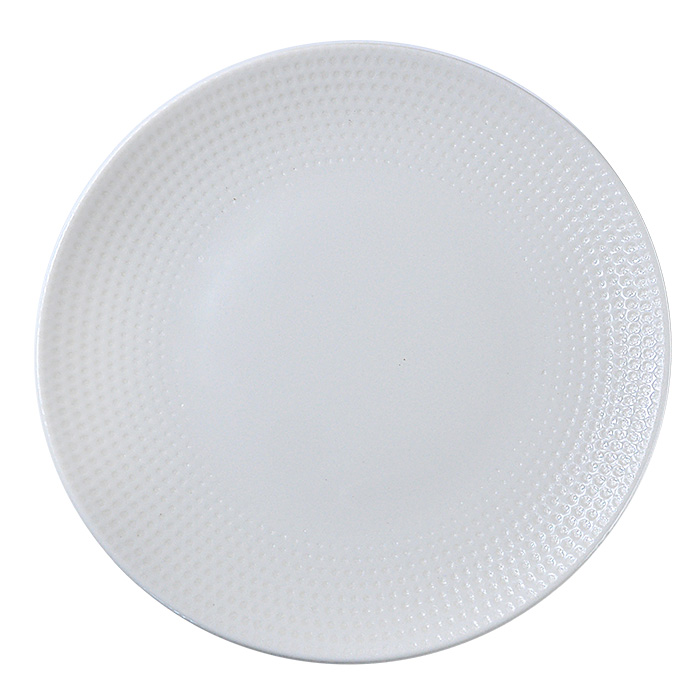 Тарелка d230мм Белый Пьюре Дот Bonna /1/12/972/