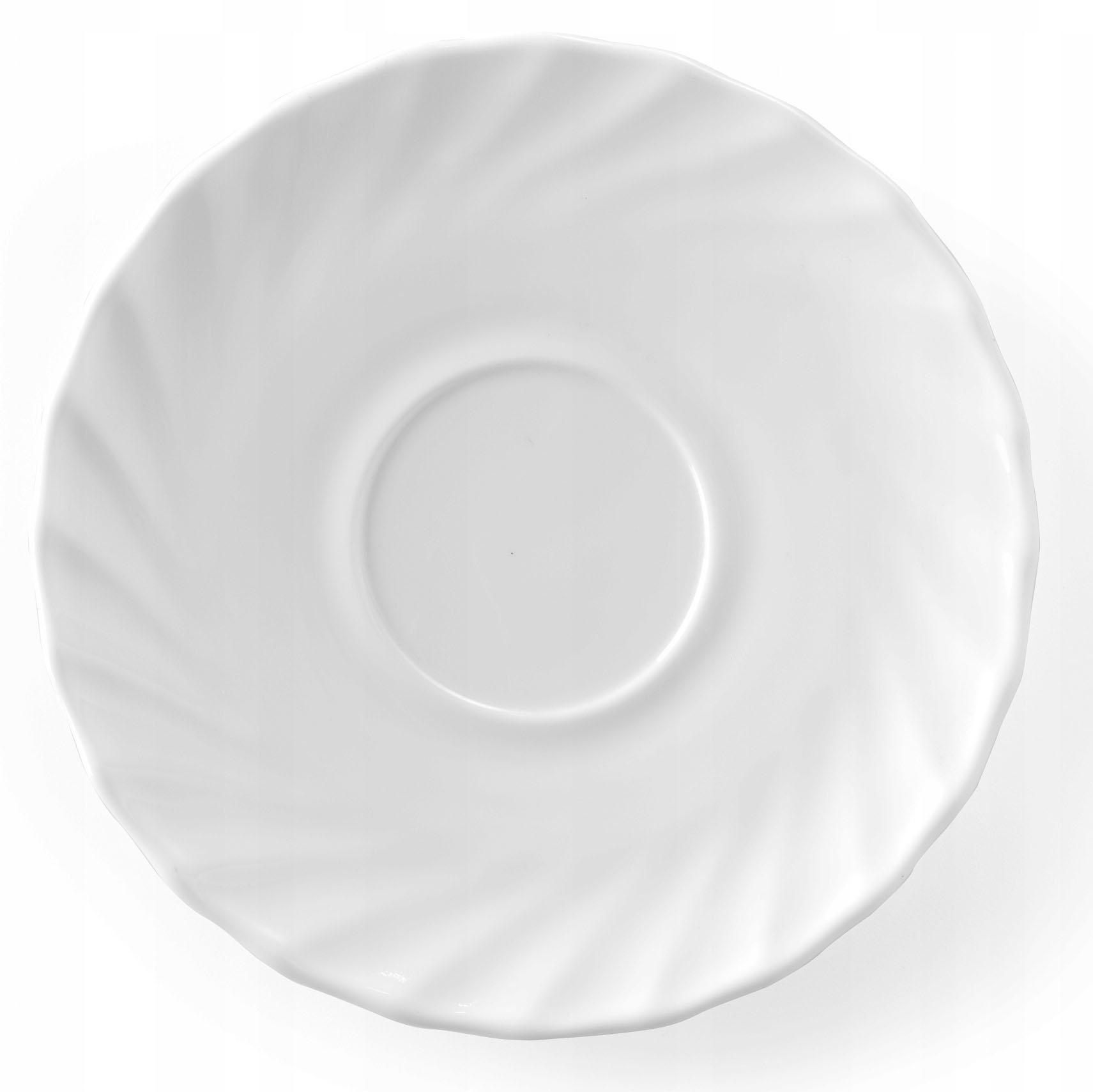 Блюдце чайное d140мм NORMA ROMANTIC стеклокерамика