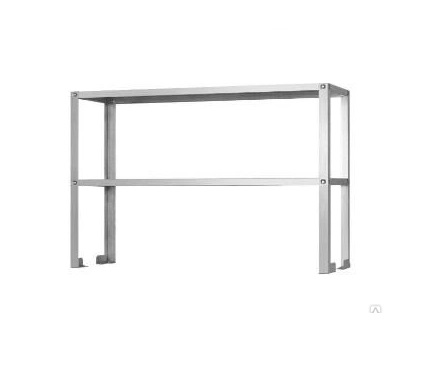 Полка 800х400х800мм настольная 2 яруса