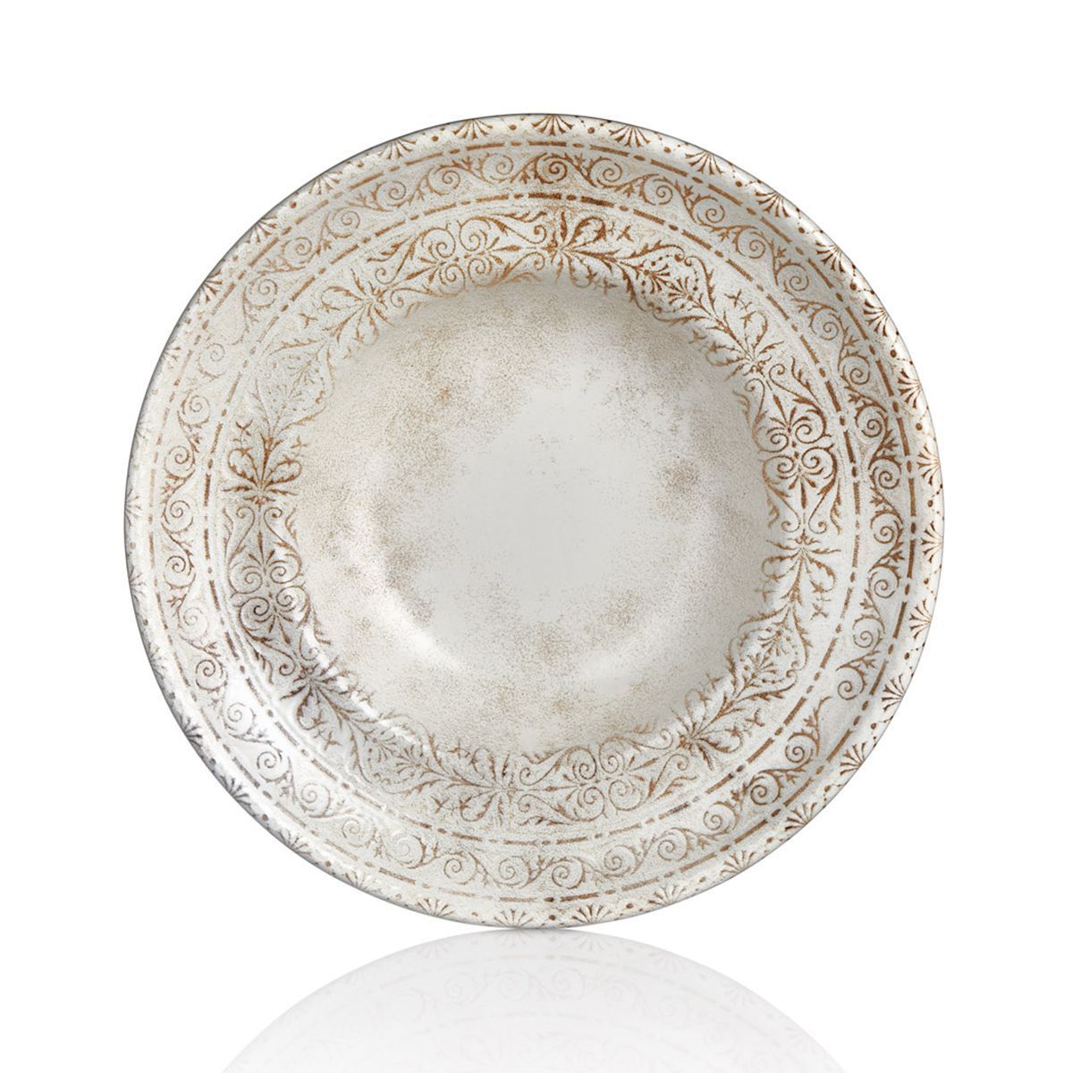 Тарелка глубокая d280мм фарфор Антико By Bone AN-GT-28-CK