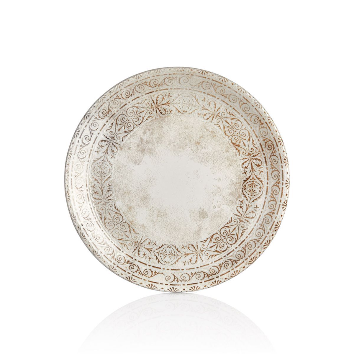 Тарелка d250мм фарфор Антико By Bone AN-ZT-25-DZ