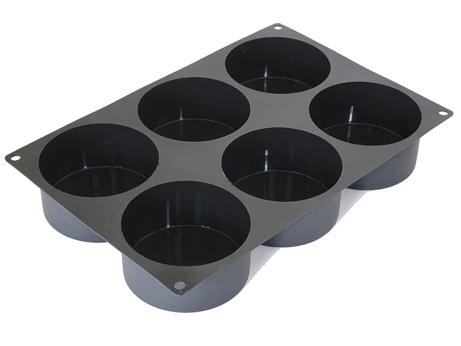 Форма силиконовая Диски (6шт.100х50мм) 330x220x50мм