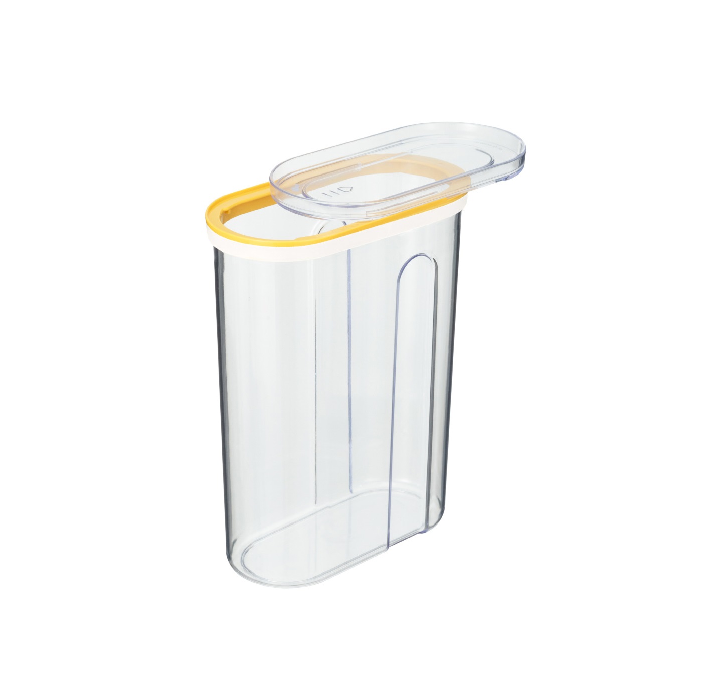 Емкость для сыпучих продуктов с крышкой-слайдером 1,5л