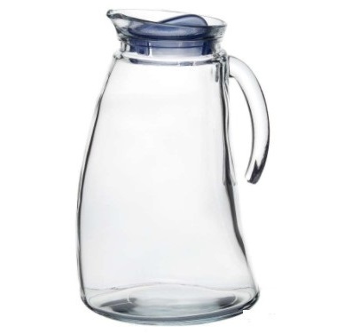 Кувшин Пингвин 2л d140мм h240мм с синей крышкой /1/6/90/