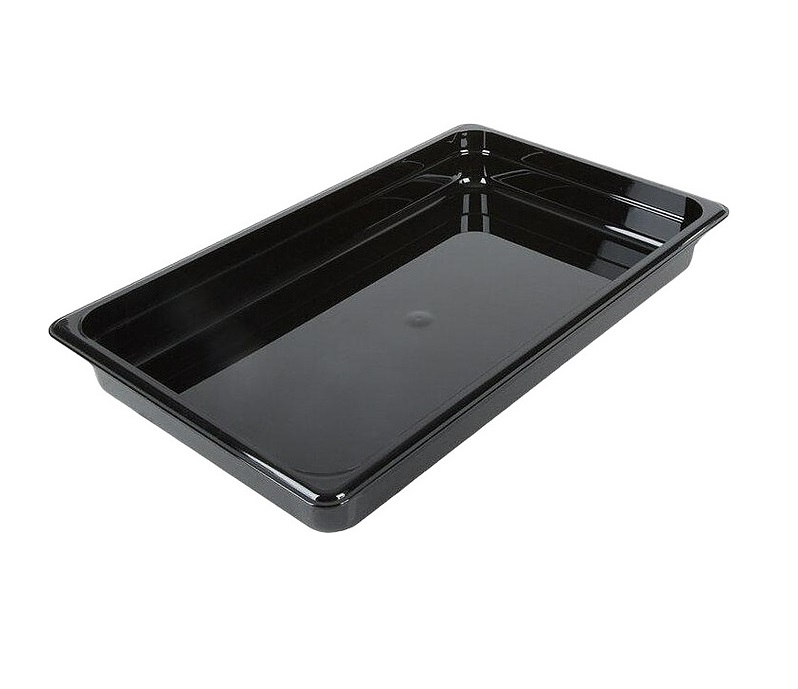 Гастроемкость 1/1 полипропилен черная 530х325мм h65