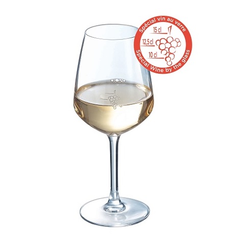 Бокал для вина 300мл d79мм h188мм с меткой на 100/125/150мл Джульетт /6/24/