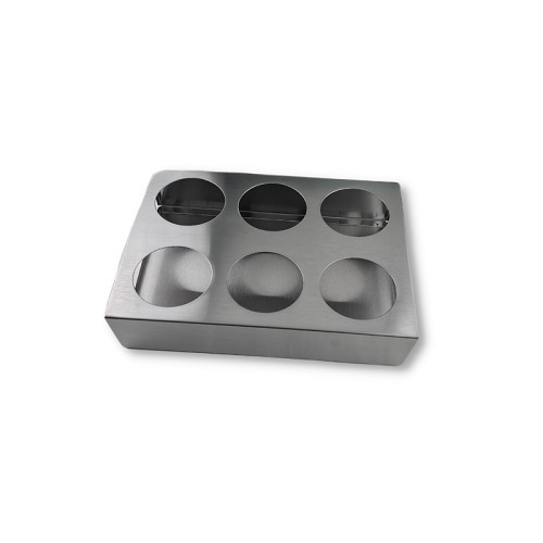 Подставка для флаконов соусов 6 ячеек 280х190х80мм