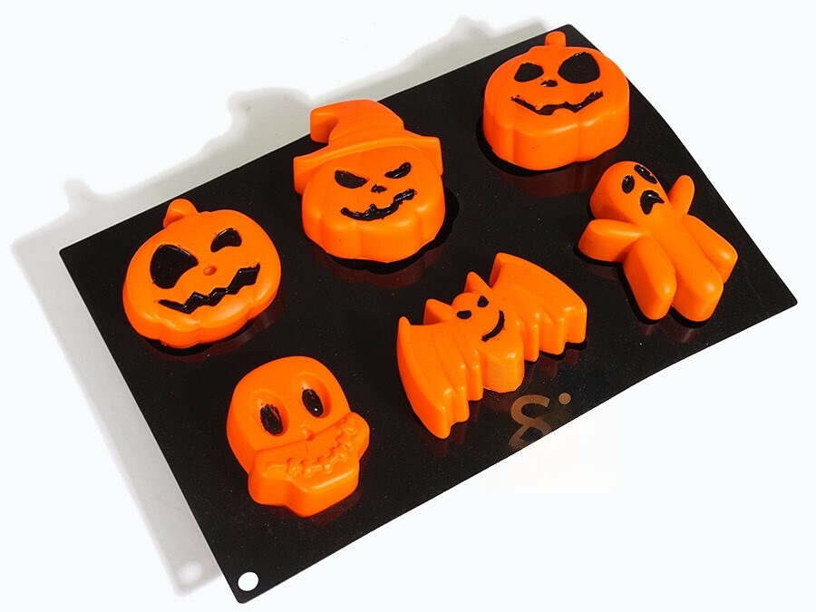 Форма силиконовая Хеллоуин (6шт. 
60х20мм) 247х165х20мм