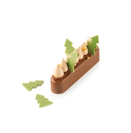 Набор форм силиконовых Елка трафарет комплект 2шт. 297х210мм