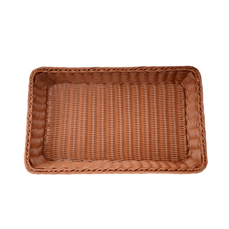 Корзина плетеная для хлеба 530х320мм h90мм