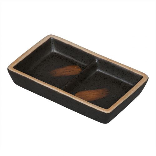 Соусник d127х72мм h24мм "Дарк Паназия" P.L. фарфор