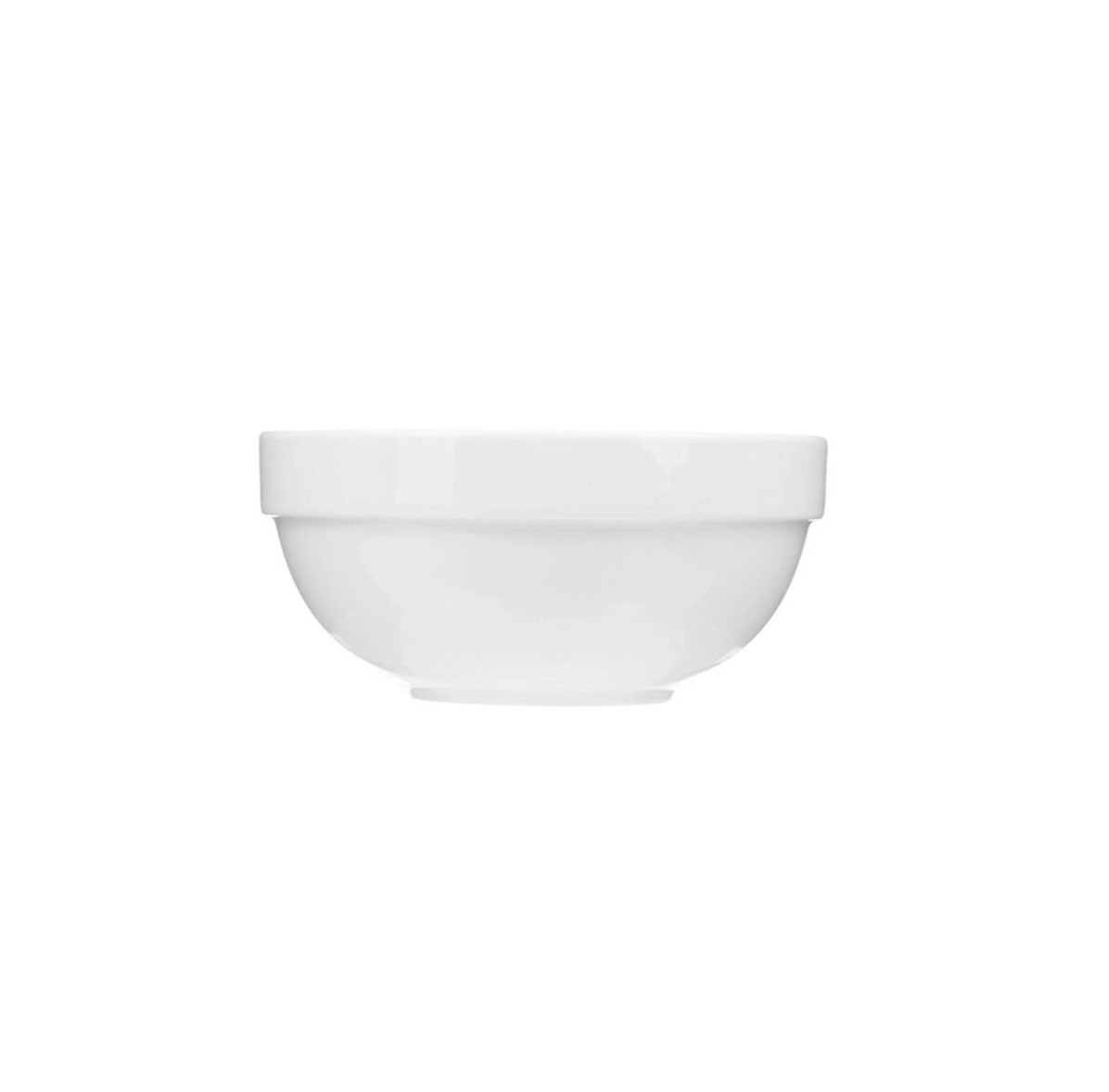 Салатник 200мл  d100 h55 мм Белье  фарфор штабелируемый