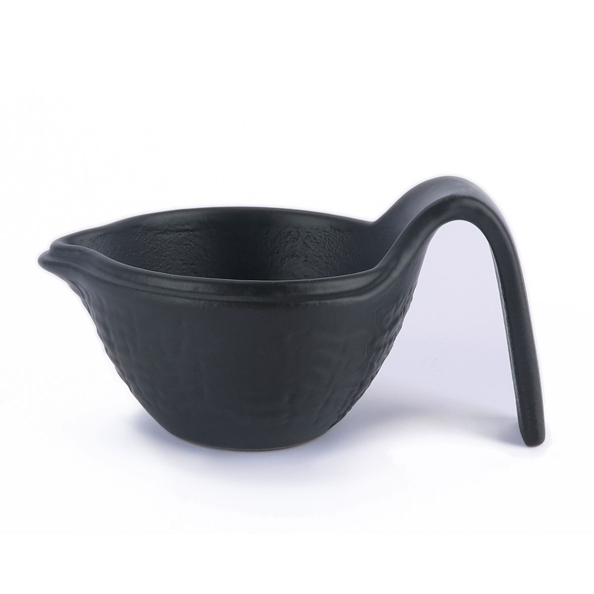 Соусник с ручкой 50мл d10мм h70мм Black Raw Wood P.L.