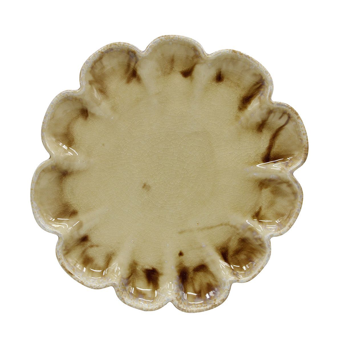 Блюдо цветок d280мм керамика Frutti di Mare P.L.