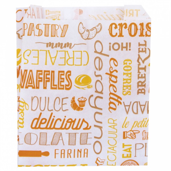 Пакет для выпечки Parole бумага 120+50х140мм 100шт/уп Garcia de Pou