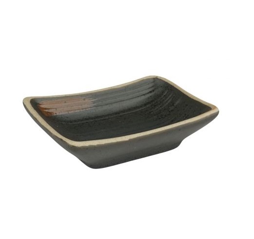 Соусник d96х65мм h28мм "Дарк Паназия" P.L. фарфор