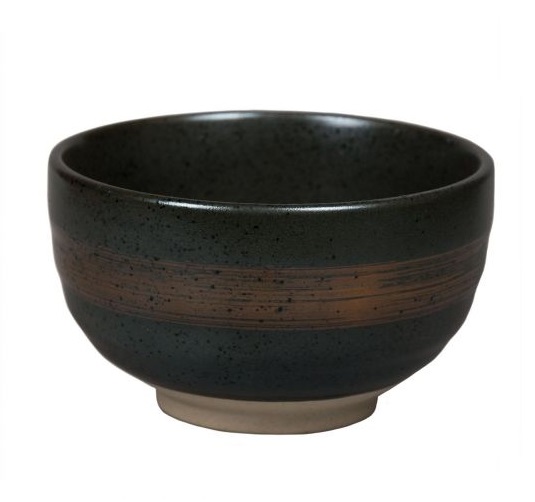 Салатник 600мл d135 h80 "Дарк Паназия" P.L. фарфор