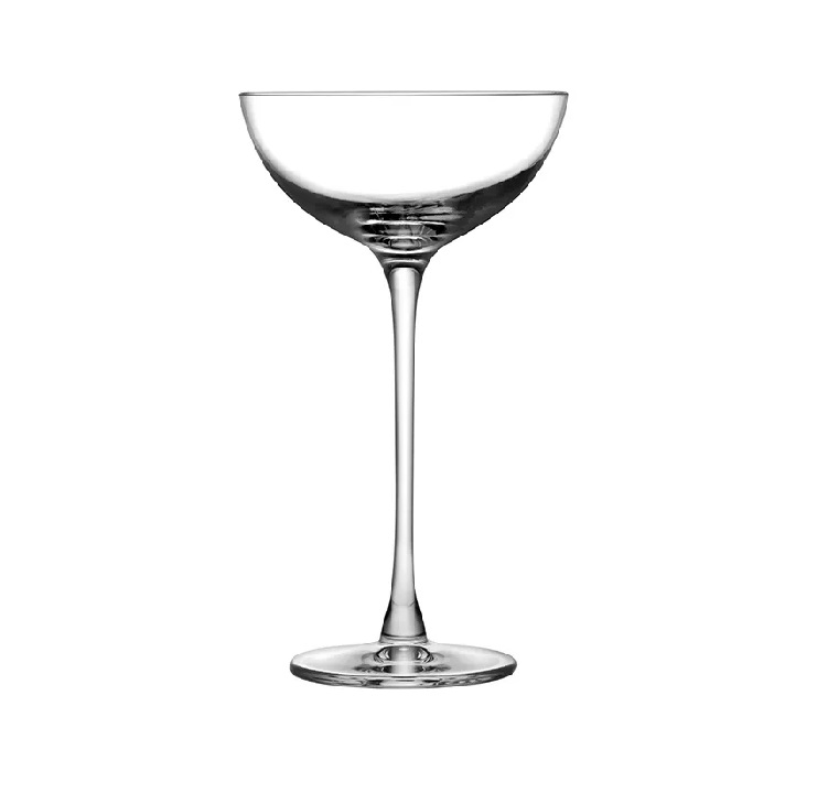 Бокал для шампанского блюдце 195мл d101мм h17м Хэпберн Nude