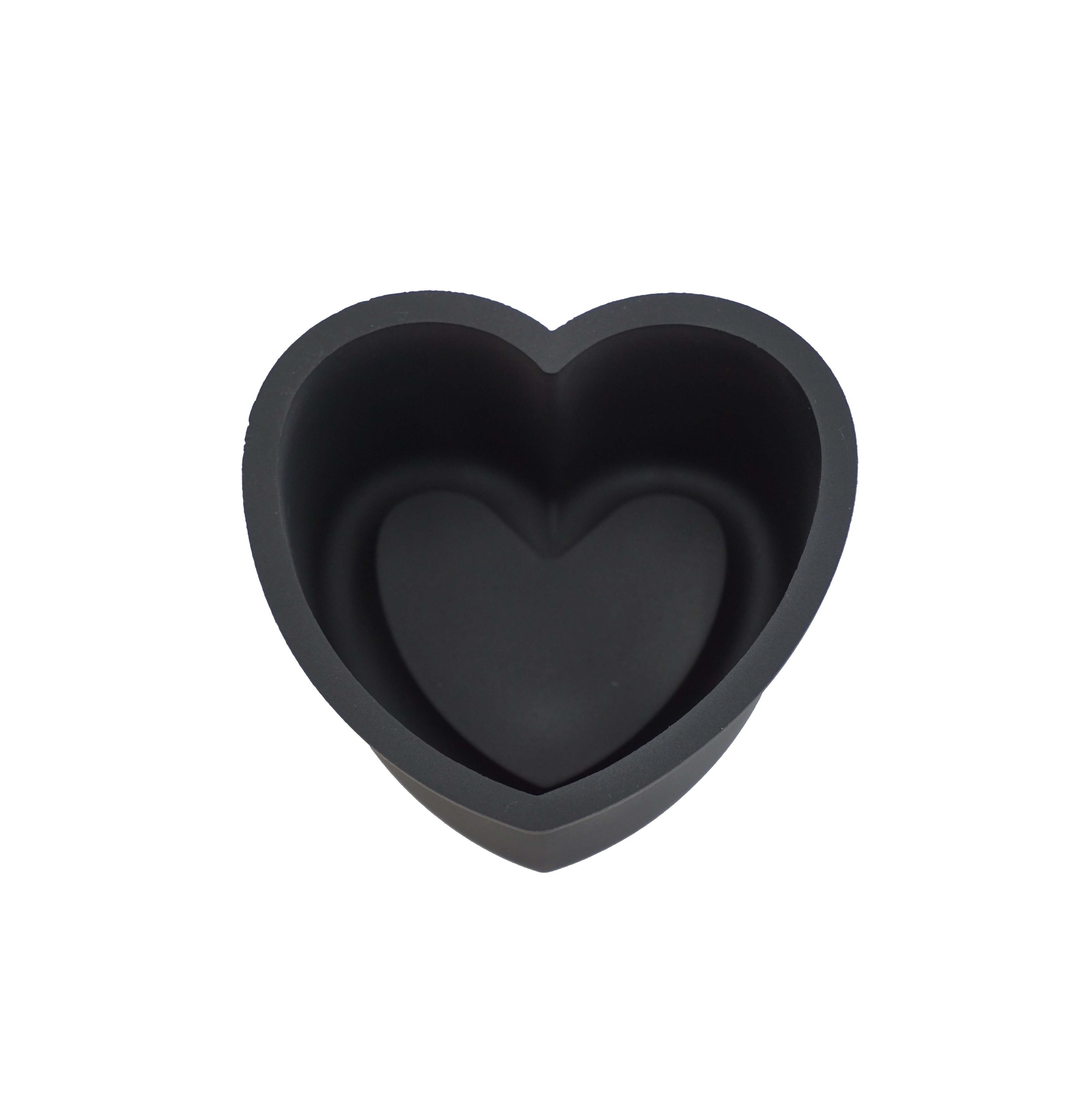 Форма силиконовая для торта Бенто Сердце 110х110мм h70мм