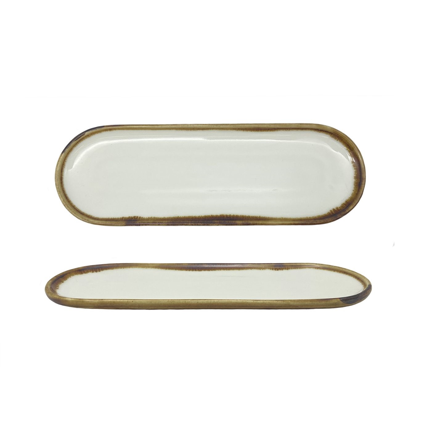 Блюдо 300х100мм, фарфор "Паназия" P.L.