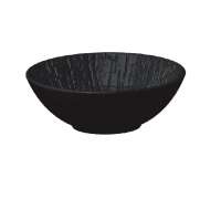 Блюдо для салата 500мл d148мм h55мм Black Raw Wood P.L.