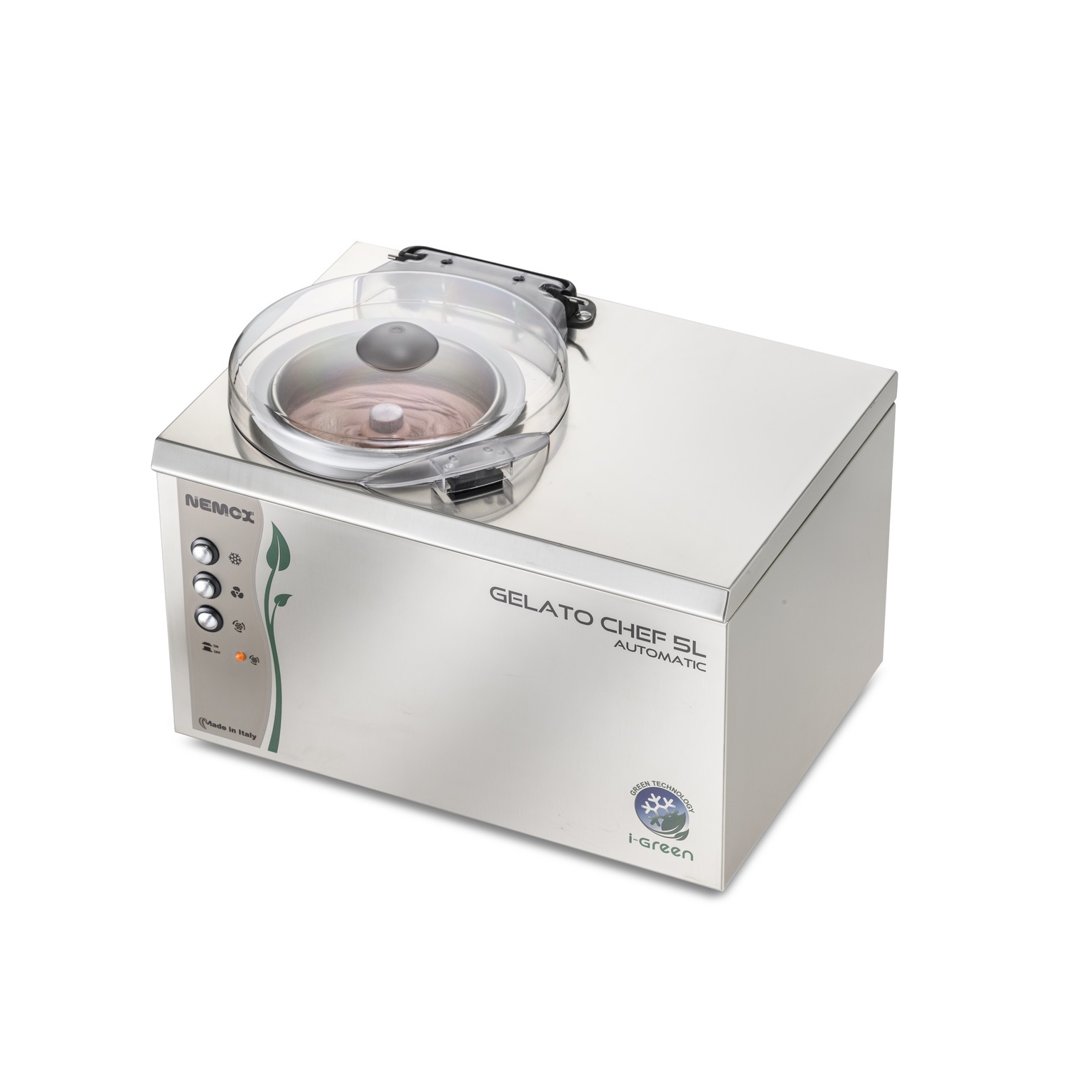 Фризер для твердого мороженого Nemox Gelato Chef 5L AUTOMATIC i-Green 2,5л