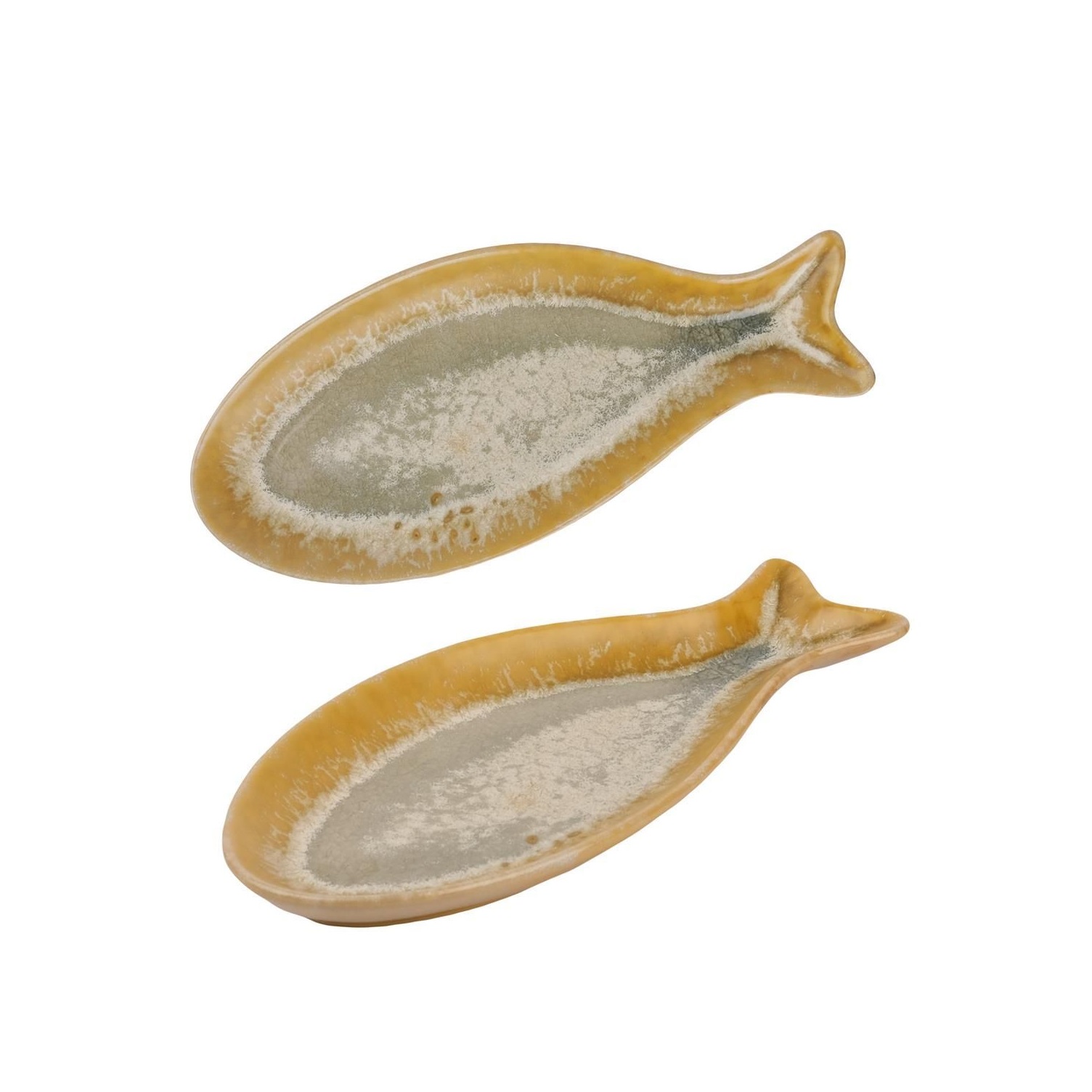 Блюдо "Рыба" 205х90х20мм керамика Frutti di Mare P.L.