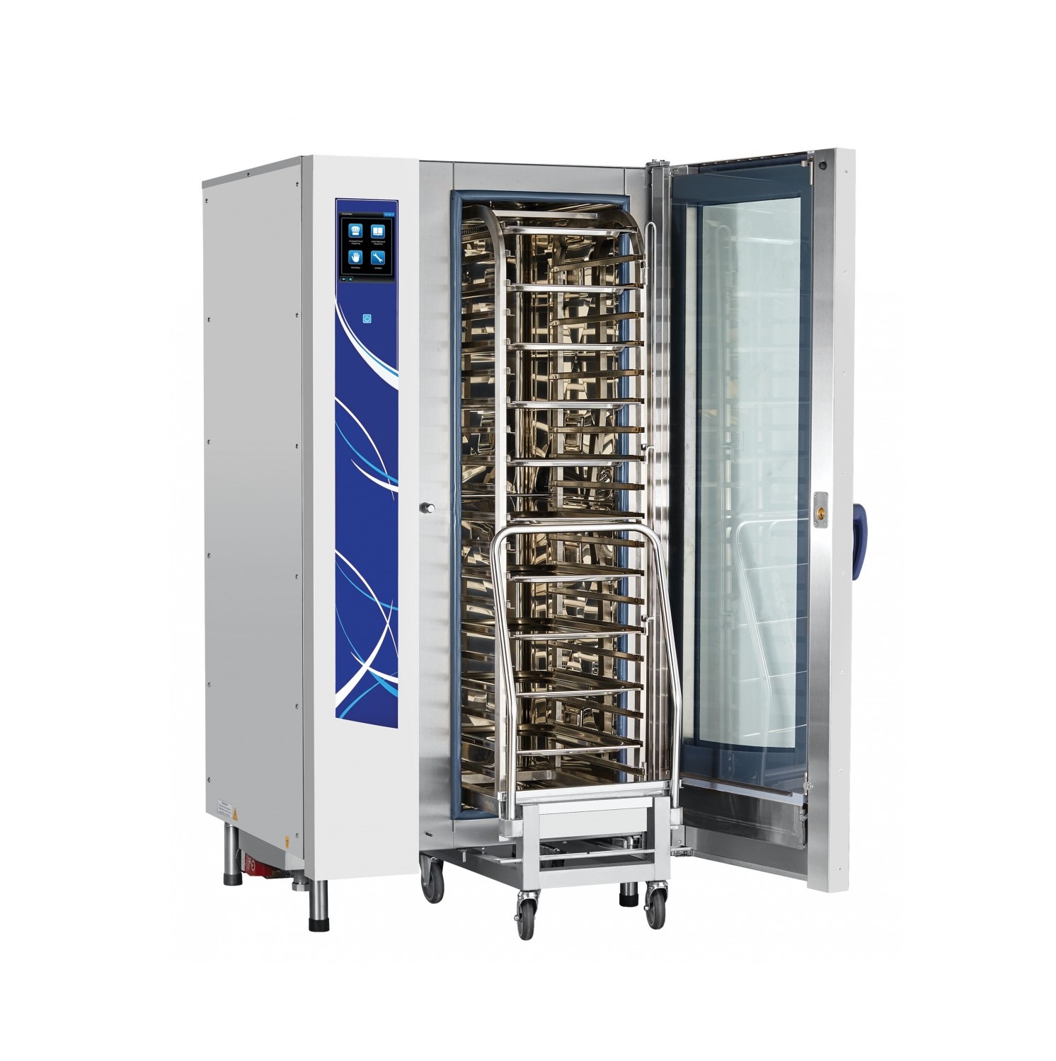 Пароконвектомат ПКА 20-1/1ВП2, 20 х GN 1/1, с тележкой шпилькой