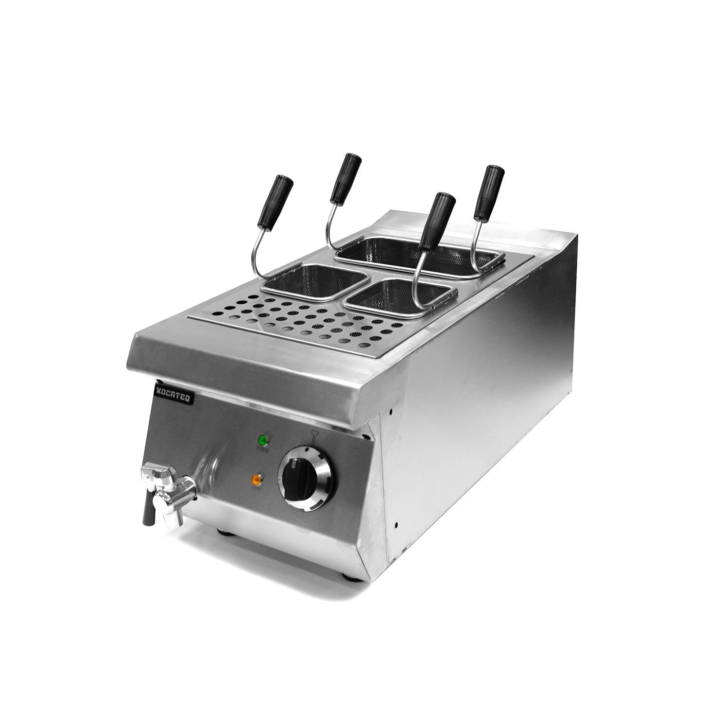 Макароноварка настольная электрическая Kocateq 0M0CP 1E 10л, 3 корзины