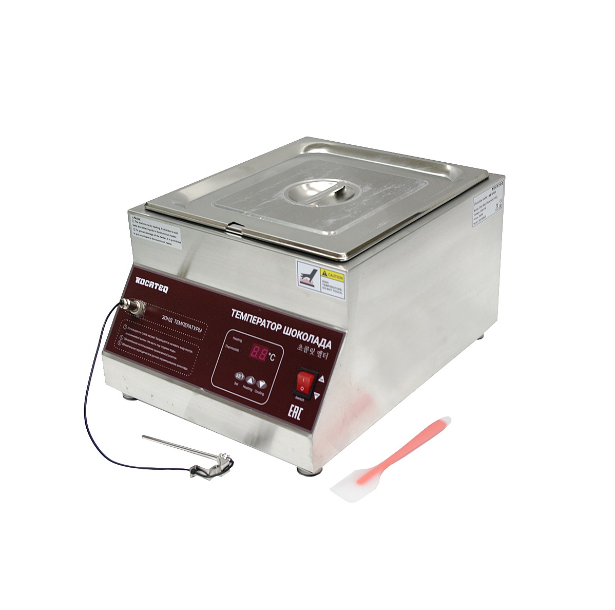 Мармит для подогрева и плавления шоколада с термощупом DHC Meltingchoc Pro