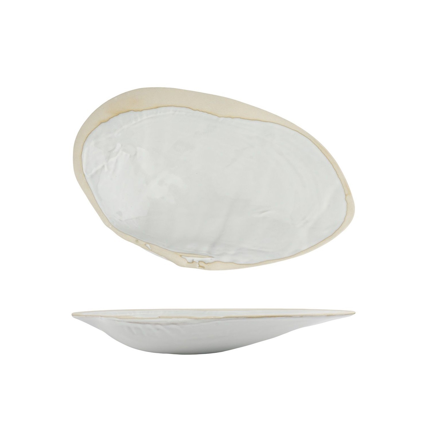 Блюдо ракушка 330х200х65мм 100мл керамика Frutti di Mare P.L.