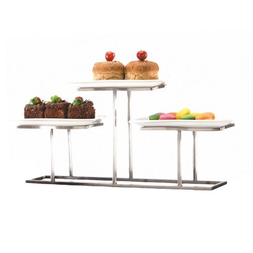 Стойка для выкладки 600х170х270мм н/ж