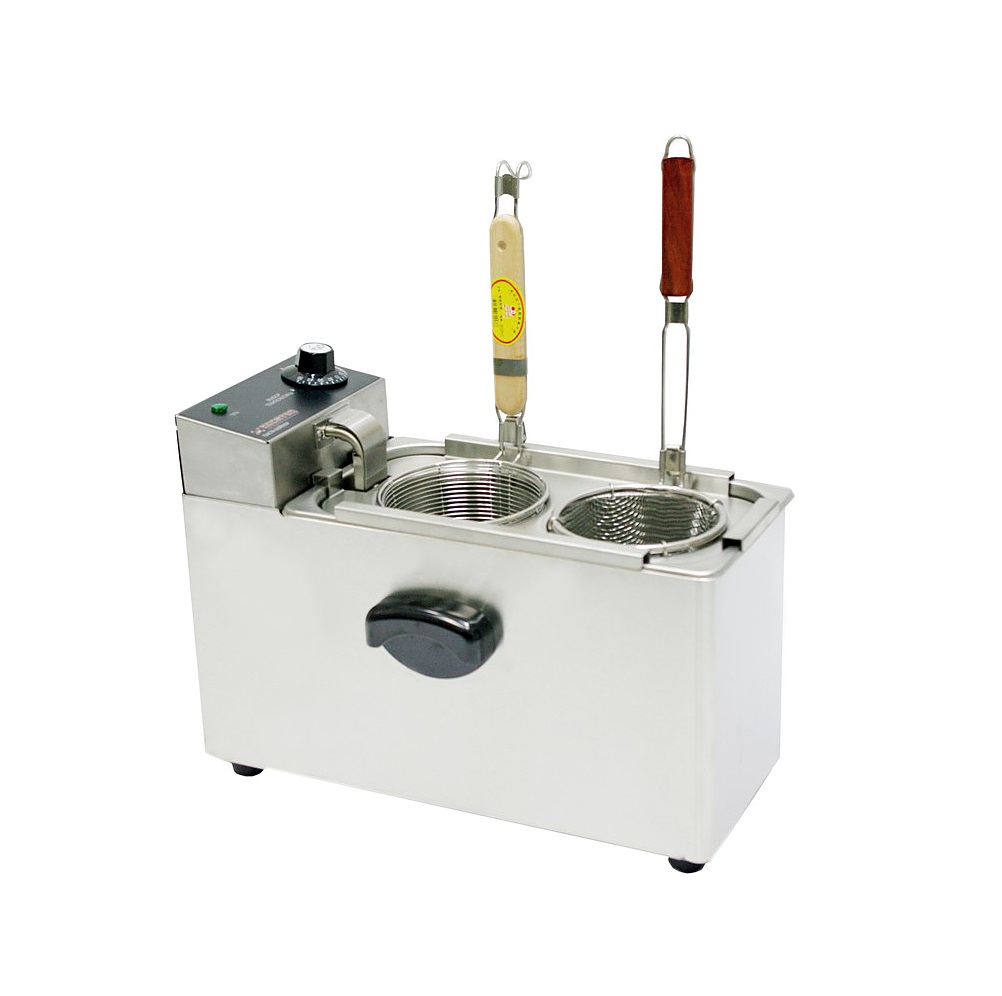 Макароноварка настольная электрическая Kocateq ES WBT 4L  2 корзины